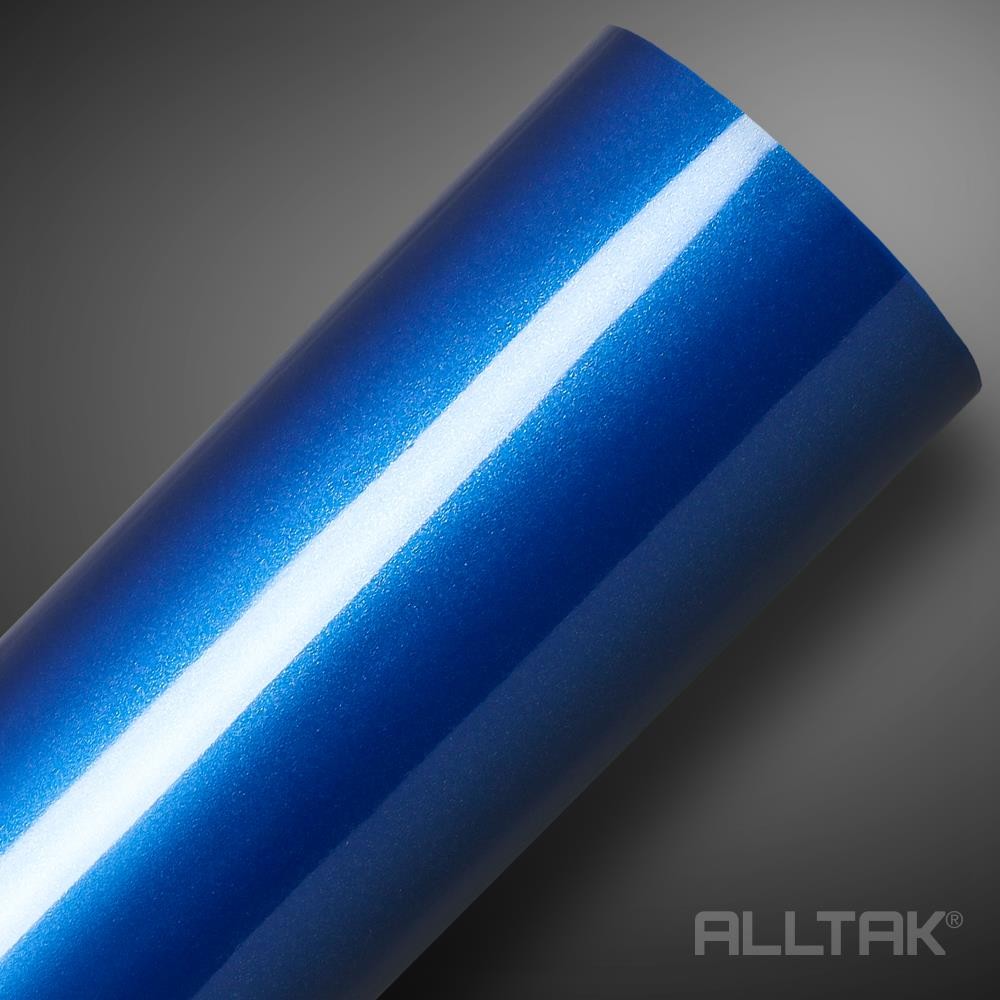 VINIL ADESIVO ALLTAK ULTRA METALLIC BLUE (AZUL) 0,10 1,38L.