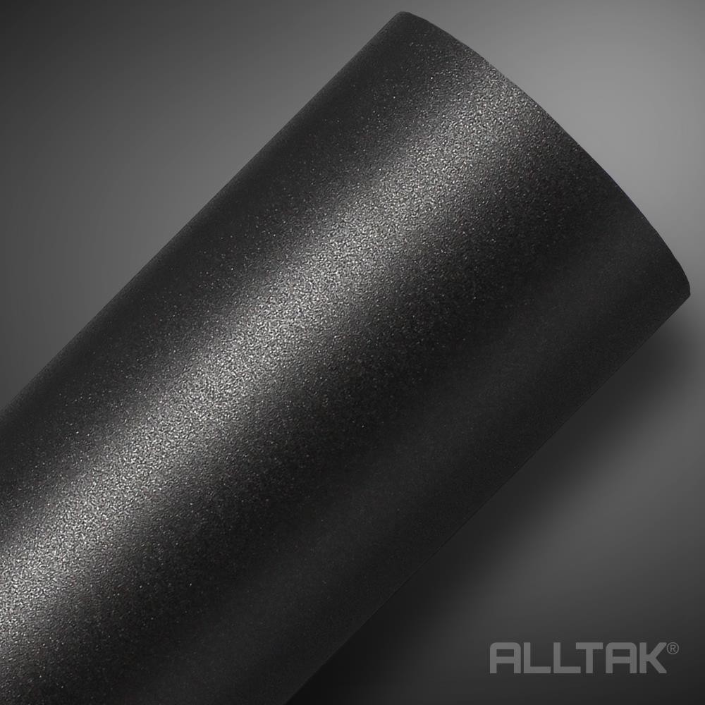 VINIL ADESIVO JATEADO BLACK (PRETO) 0,10 1,38L.