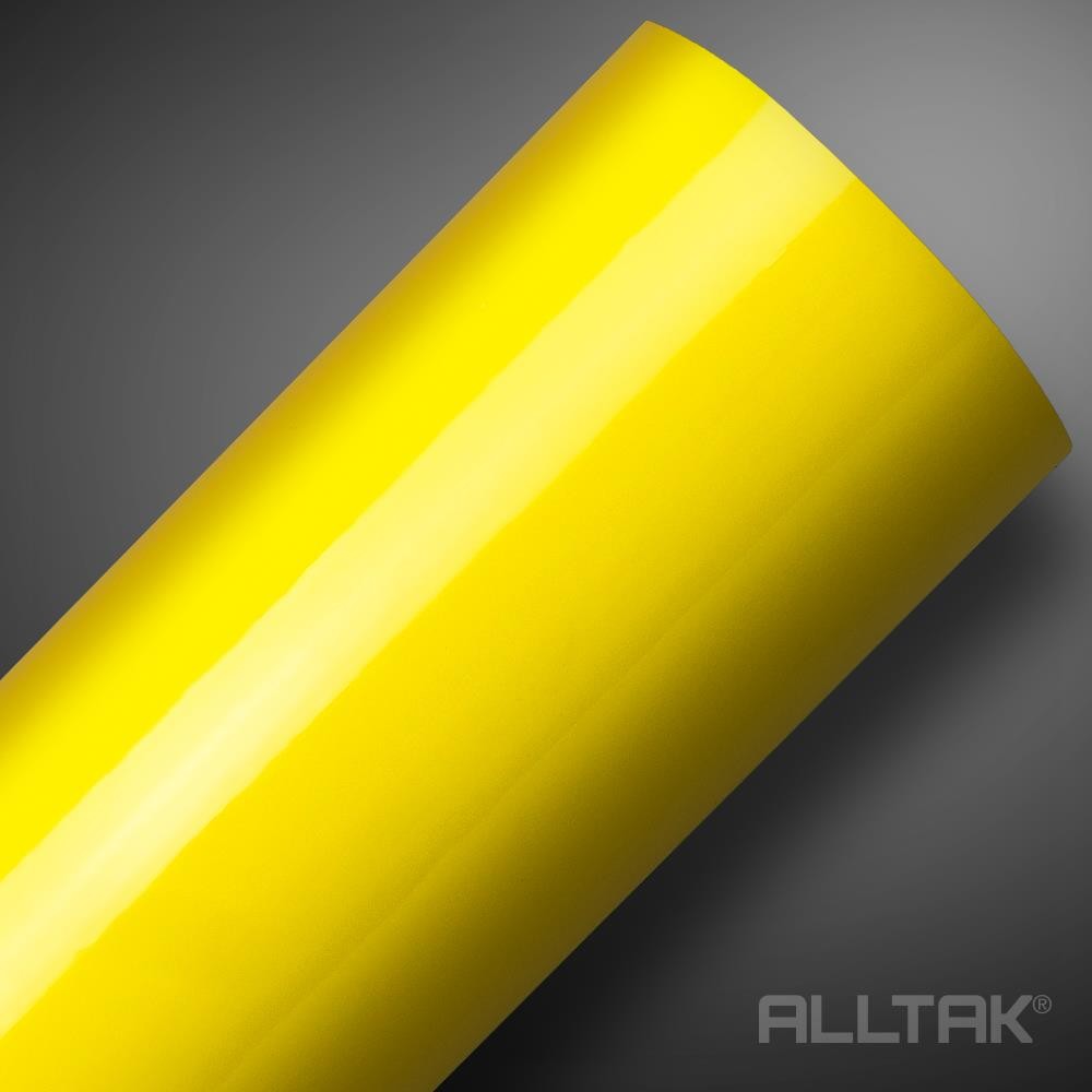 VINIL ADESIVO ULTRA BANANA YELLOW (AMARELO) 0,10 1,38L.