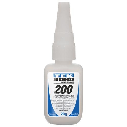 ADESIVO INSTANTÂNEO 200 20G BICO ANTIENTUPIMENTO - UN.