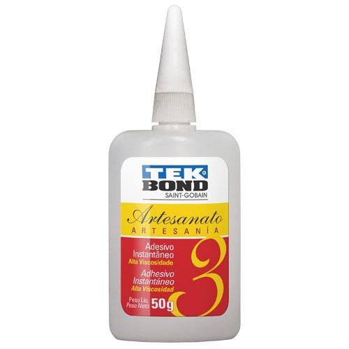 ADESIVO INSTANTANEO ARTESANATO N3 50GA  - UN.