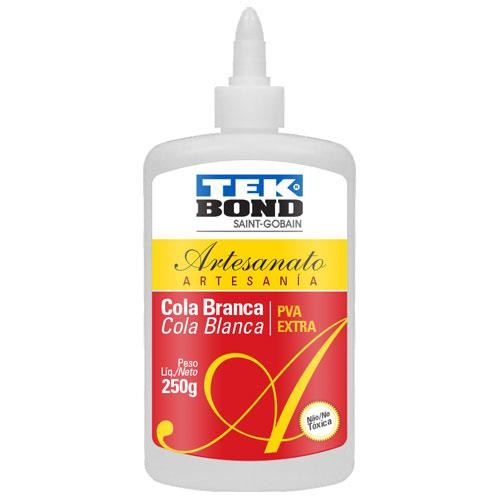 COLA BRANCA PVA EXTRA 250G ARTESANATO - UN.