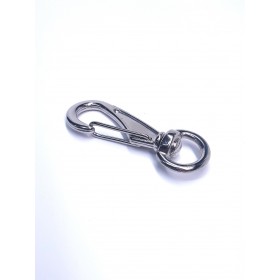 MOSQUETE TAM. G - OVAL COM FERRO NIQUELADO