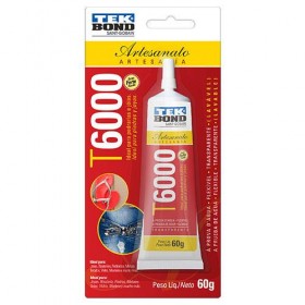 ADESIVO PARA ARTESANATO T6000 60G - UN.