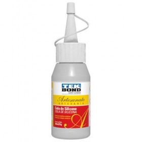 COLA DE SILICONE 25G P/ ARTESANATO - UN.