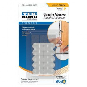 GANCHO CRISTAL P DE PLASTICO TRANSPARENTE - UN.