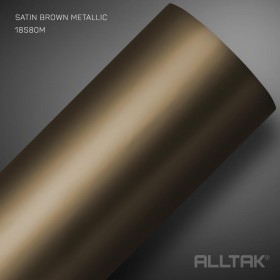 VINIL ADESIVO SATIN BROWN METALLIC 0,08X1,38