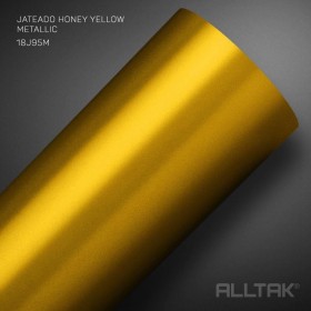 VINIL ADESIVO JATEADO YELLOW (AMARELO) 0,10 1,38L. MT.