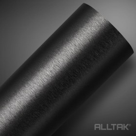 VINIL ADESIVO BRUSHED BLACK (PRETO ESCOVADO) 1,38L