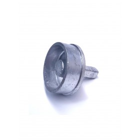 BUCHA ALUMUNIO COM PINO 2 1/2 POL.