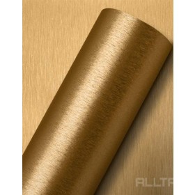 VINIL ADESIVO DECOR ACO ESCOVADO DOURADO 0,16 1,22L