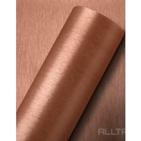 VINIL ADESIVO DECOR ACO ESCOVADO ROSE 0,16 1,22L