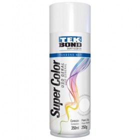 SPRAY BRANCO BRILHANTE USO GERAL 350ML TEKB- UN.
