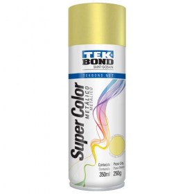 SPRAY DOURADO METALICO 350ML - UN.