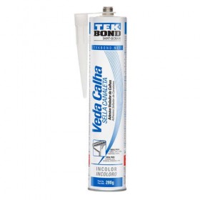 VEDA CALHA INCOLOR 280G TEKBOND - UN.