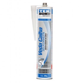 VEDA CALHA ALUMINIO 280G TEKBOND - UN.