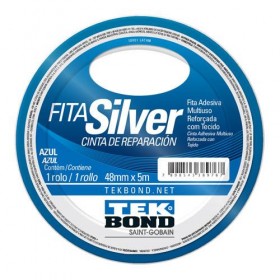 FITA SILVER AZUL 48MMX5M  - UN.